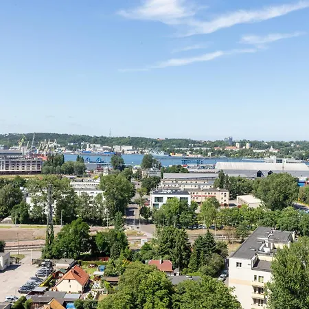 Apartament Na 15 Pietrze Z Widokiem Na Zatoke W Gdyni I Parkingiem By Noclegi Renters Gdynia Exterior photo